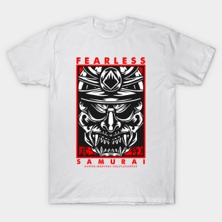 Fearless Samurai Warrior T-Shirt